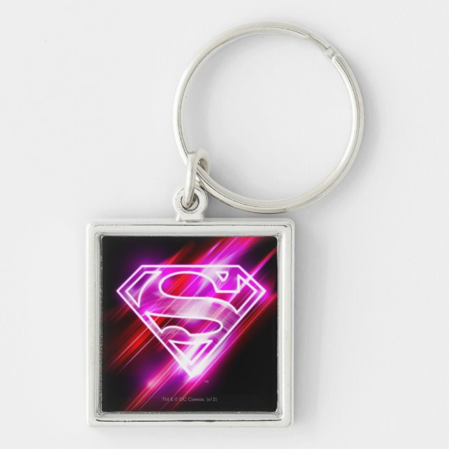 Porte-clés Supergirl rose (Devant)