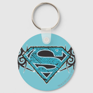 Porte-clés Supergirl Tribal Pattern Logo