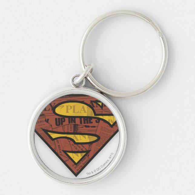 Porte-clés Superman S-Shield | Logo des journaux (Devant)