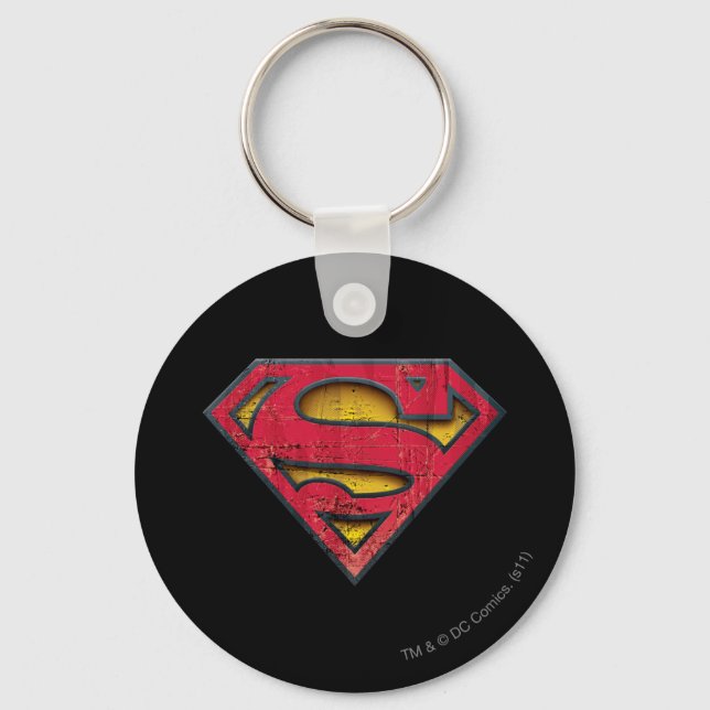 Porte-clés Superman S-Shield | Logo en détresse (Recto)