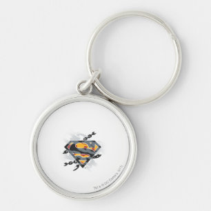 Porte-clés Superman Stylisé   Logo des chaînes