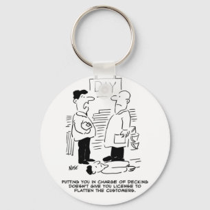 Porte-clés Superstore Retail Shop Worker and Shop Manager