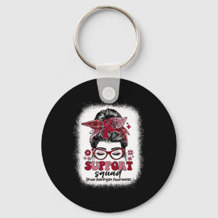 Porte-clés Support Squad Messy Bun Cerveau Aneurysme