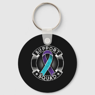 Porte-clés Support Squad Ribbon Suicide Prevention