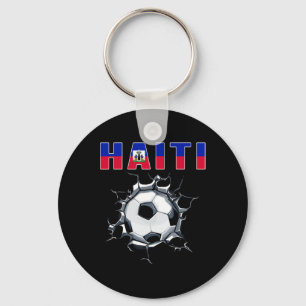 Porte-clés Supporters de football haïtiens Maillot haïtien de