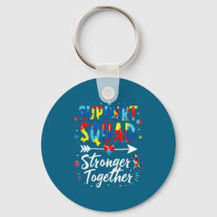Porte-clés Suprt Squad Sensibilisation au Syndrome d'Asperger