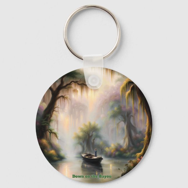 Porte-clés Sur le Bayou (Recto)