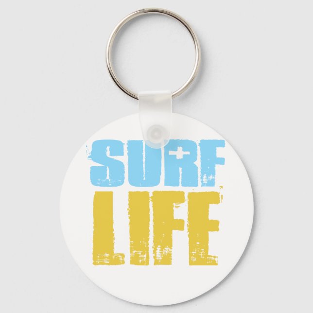 Porte-clés Surf Life Beach Style Surfer (Recto)