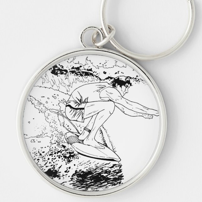 PORTE-CLÉS SURFER (Devant)