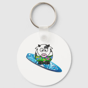 Porte-clés Surfer cow