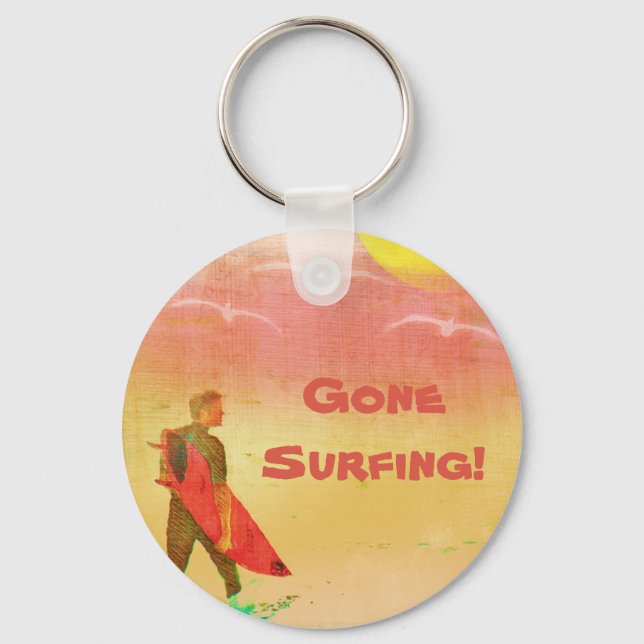 Porte-clés Surfer Dude (Recto)