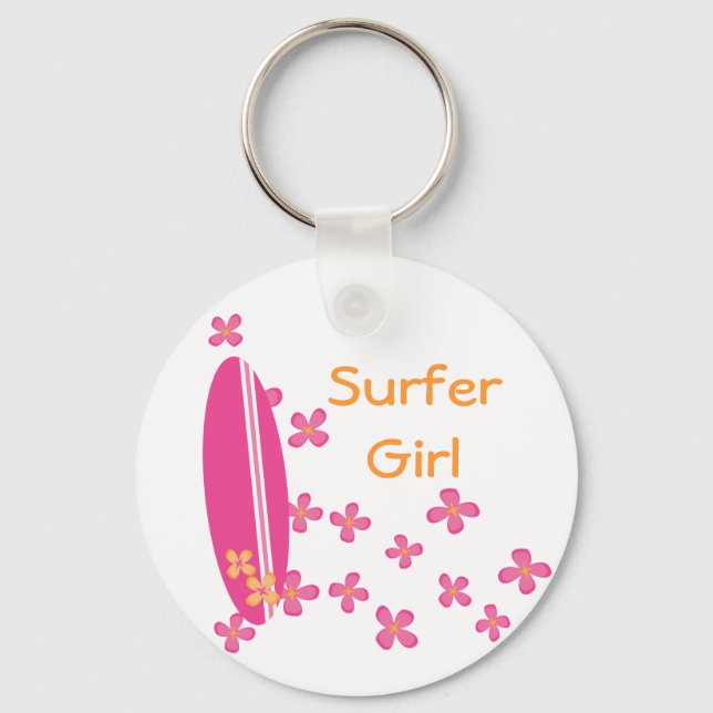 Porte-clés Surfer Girl (Recto)