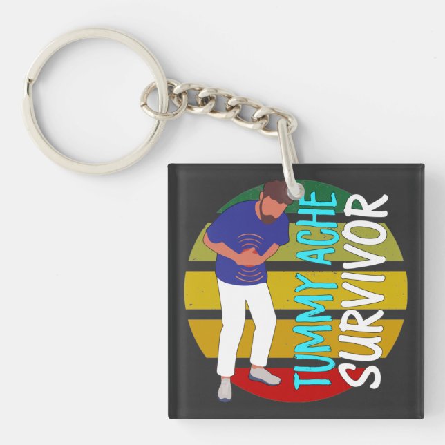 Porte-clés Survivant de Tummy Ache (Devant)