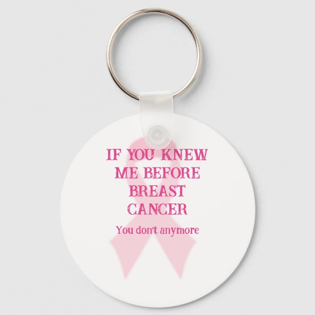 Porte-clés Survivant du cancer du sein (Recto)