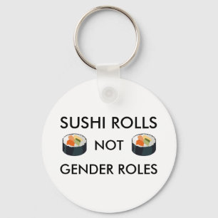 Porte-clés Sushi Rolls Non Rôles Sexes Porte - clé