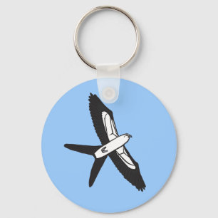 Porte-clés Swallow-tailed Kite cartoon