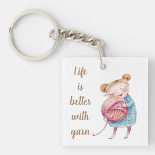 Porte-clés Sweet Yarn Lover