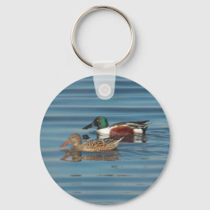 Porte-clés Swimming Northern Shovelers Keychain