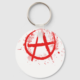 Porte-clés symbole-anarchiste 2