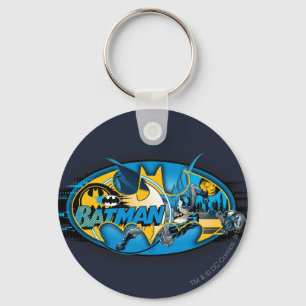 Porte-clés Symbole Batman   Logo Classic Collage