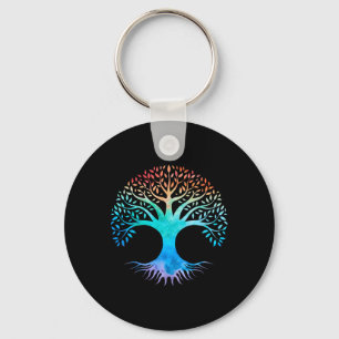 Porte-clés Symbole celtique de l'arbre de vie 