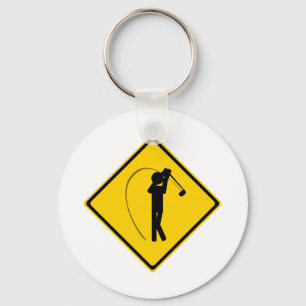 Porte-clés Symbole de Golfer Road