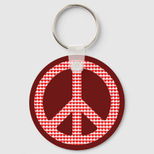 Porte-clés Symbole de la paix