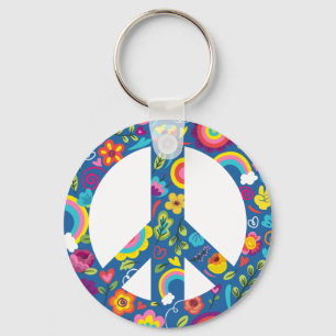 PORTE-CLÉS SYMBOLE DE LA PAIX DE HAUT-60