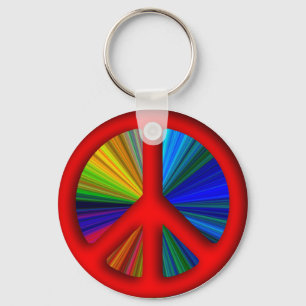 Porte-clés SYMBOLE DE LA PAIX DE TRIppie