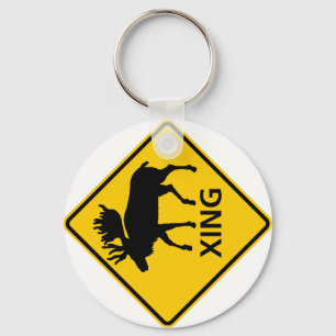 PORTE-CLÉS SYMBOLE DE LA ROUTE DE MOOSE-PASSAGE