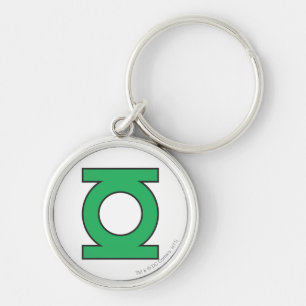 Porte-clés Symbole de lanterne vert