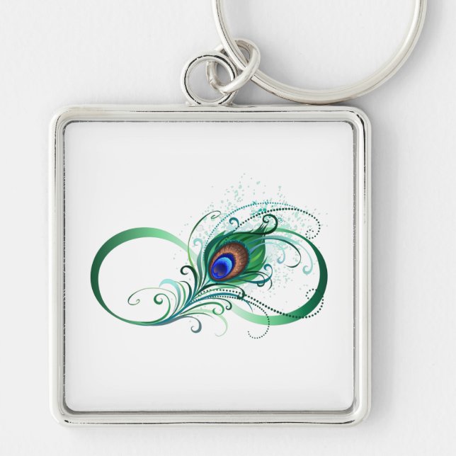 Porte-clés Symbole de l'Infinity (Devant)