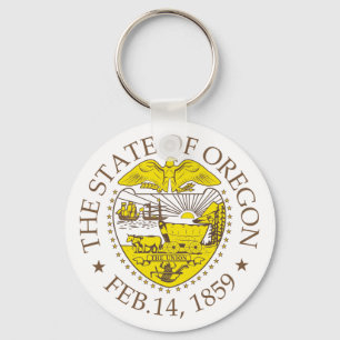 Porte-clés Symbole de l'Oregon
