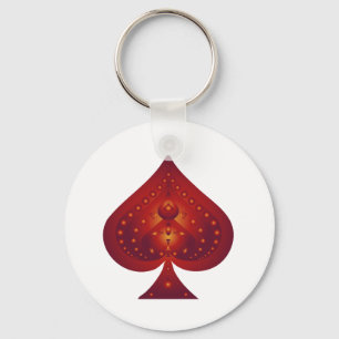 Porte-clés Symbole de pique: Oeuvre vectorielle :