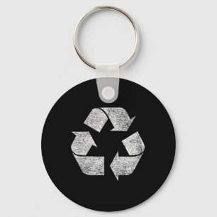 Porte-clés Symbole de recyclage Logo Jour des terres Green De