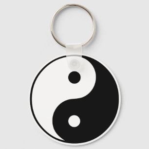 Porte-clés Symbole de Yin Yang :