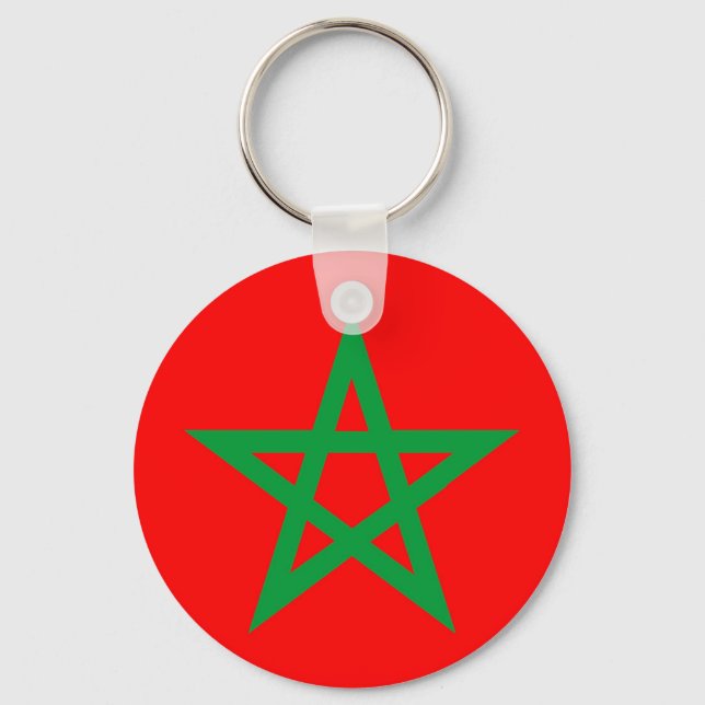 Porte-clés symbole du pays du maroc (Recto)