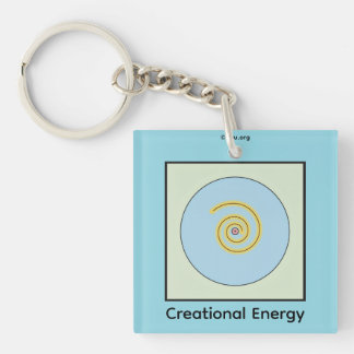 Porte-clés Symbole énergie créative