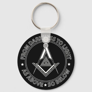 Porte-clés Symbole franc-maçonnerie