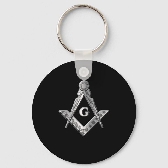Porte-clés Symbole Illuminati Masonic Pyramid Conspiration Ca (Recto)