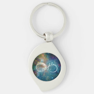 Porte-clés Symbole infinité de "Live Laugh Love" mystique