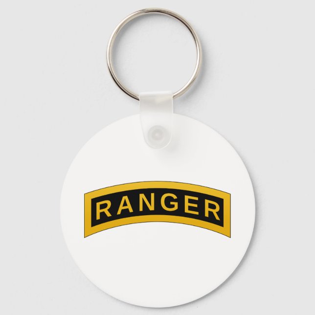 Porte-clés SYMBOLE MILITAIRE DU RANGER DE L'Armée (Recto)
