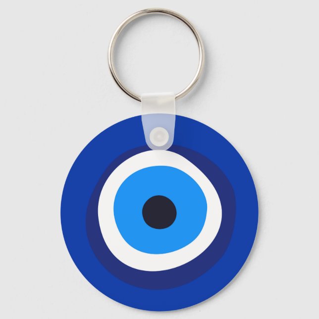 Porte-clés symbole oculaire maléfique talisman arabe turc gre (Recto)