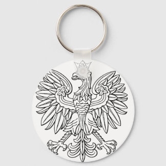 Porte-clés symbole polonais