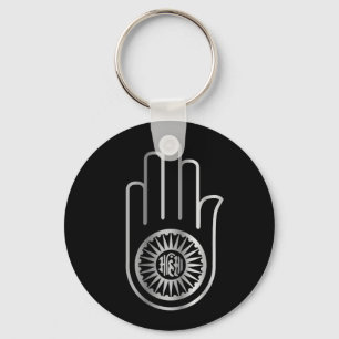 Porte-clés Symbole religieux du jaïnisme