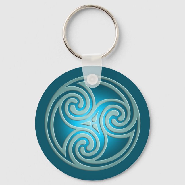 Porte-clés Symbole Triskelion CC0346 Porte - clé (Recto)