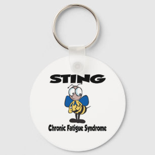 Porte-clés Syndrome de fatigue chronique STING