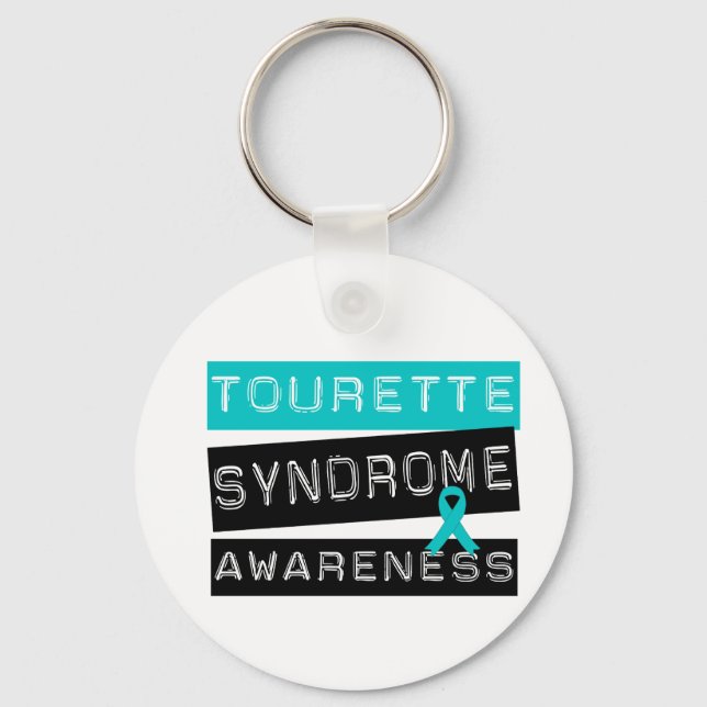Porte-clés Syndrome Tourette (Recto)