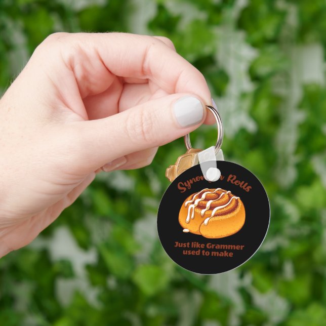 Porte-clés Synonym Rolls Comme Grammer Utilisé Pour Faire (main)