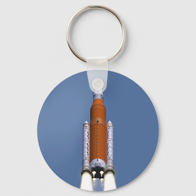Porte-clés Système de lancement spatial SLS de la NASA (Recto)